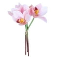 thumbnail image 4 of FONDOTIN Table Decorations Wedding Simulated Flower Cymbidium Pink Wire 1Set, 4 of 8