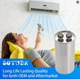 thumbnail image 4 of 15uF 370/440VAC 50/60Hz CBB65 CBB65A Round Run Start Capacitor 15 MFD 370V/440V Air Conditioner for AC Unit Fan Motor Start or Pool Pump or Air Condenser Straight Cool, 4 of 4