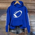thumbnail image 2 of Bovemsi Sweatshirt for Women Cute Heart Rugby Graphic Hoodies Fall Long Sleeve 2025 Pullover Tops Mom Shirt Camo Hoodie, 2 of 4