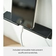 thumbnail image 5 of Yamazaki Home Wall-Mounted Phone Holder, Black, Steel, Supports 2.2 pounds, 5 of 7