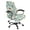 Green Daisy Flower, variant on FKELYI Office Chair Cover Removable Computer Chair Slipcover Retro Cloud Print Anti-Dust Swivel Chair Protector Covers for Boss Chair Armchair, Small