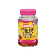 6 Pack Sundance Hair Skin & Nails 80 Gummies Each