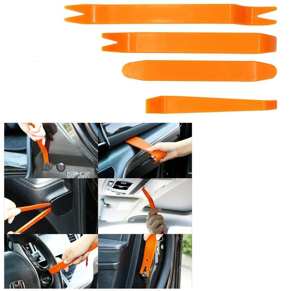 Car Trim Removal Tool Kit Panel Door Pry Dash Interior Clip Set 4Pcs 