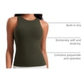 thumbnail image 4 of Top CRZ YOGA Butterluxe con Espalda Racer y Sostén Acolchado Mediano, 4 of 7