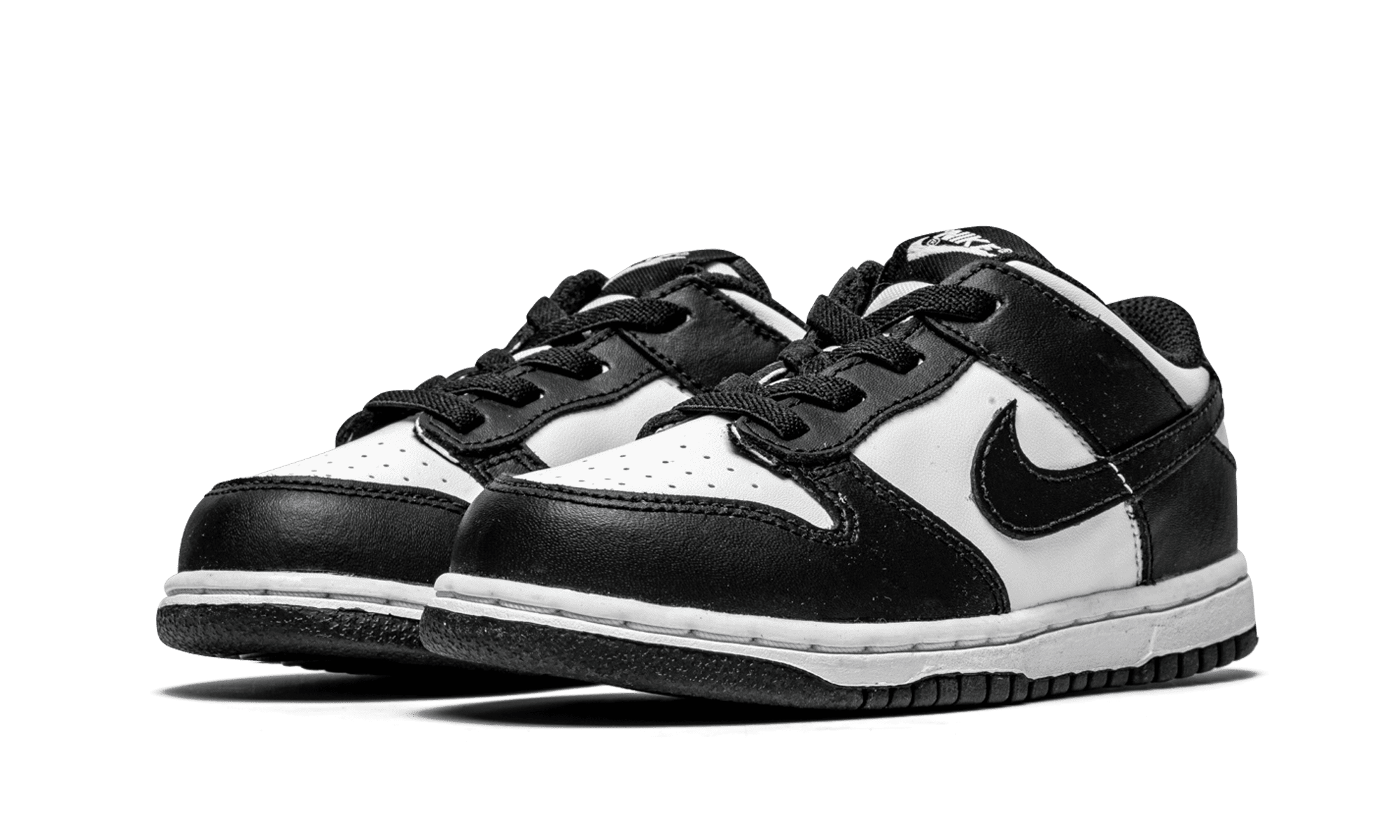NIKE TODDLER Dunk Low TD "Panda - Black / White" CW1589 100 from Stadium Goods