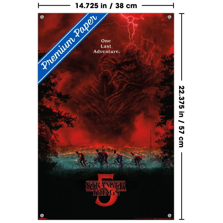 Netflix Stranger Things: Season 5 (2025) - Key Art Wall Poster