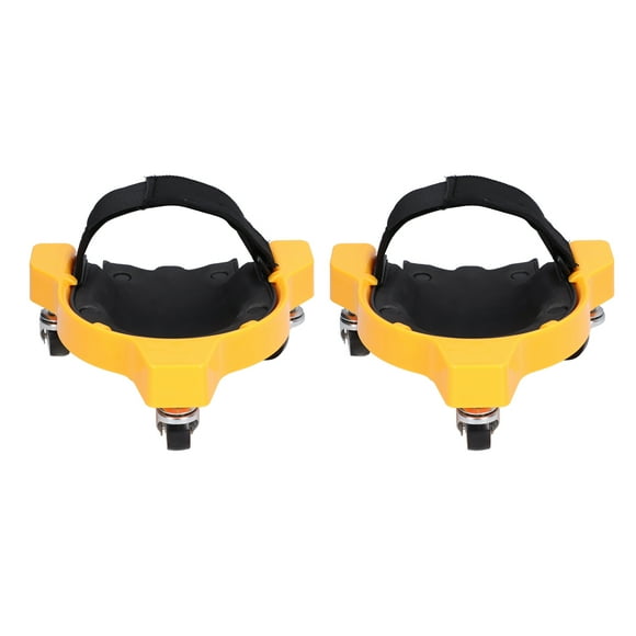 Rolling Knee Pads, Sliding Kneeling Cushion ABS Shell Universal Wheels for Tile Work