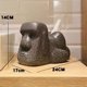 thumbnail image 4 of Tissue Box Statue, Tissue Case, Funny Gift, Tissue Stand,Birthday Gift, Good Lucky Goods, Funny Goods, Light Gray, 4 of 5