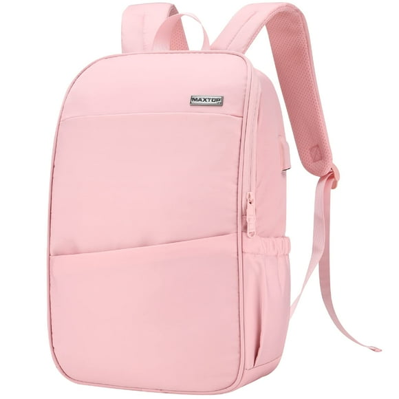 Mochila para portátil MAXTOP Deep Storage con USB de 15.6 pulgadas resistente al agua