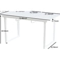 thumbnail image 3 of Antique White Square - Extendable Functionality - Living Room Entertain - Smooth Surface Cleaning, 3 of 5