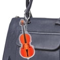 thumbnail image 4 of SHISUYAN Violoncello Keychain Musical Instrument Key Ring Keyring Charm Pendant Music Lover Gift, 4 of 9