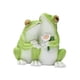 thumbnail image 5 of Estatua de rana, adorno de mesa de resina, artesanía creativa, figura decorativa para 2 ranas, 5 of 9