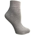 thumbnail image 2 of Yacht & Smith Womens Ankle Wholesale Bulk Pack Athletic Sports Socks, by SOCKS'NBULK (Womens 9-11 (Shoe size 5-10), 120 Pairs Gray), 2 of 2