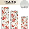 thumbnail image 4 of Pioneer Flower Floral Print Pattern Kitchen Rugs Sets Of 3,Kitchen Runner Rugs Non Skid Washable,Decorative Kitchen Floor Mats for Kitchen,Sink,Laundry,17"x30"+ 17"x47" + 17"x59", 4 of 6