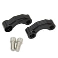thumbnail image 1 of Extensores universales para espejos de moto - Aleación de aluminio CNC, rosca M10 (1.5mm paso), fácil instalación sin modificaciones, incluye tornillos, disponible en negro o plateado. ¡Ajuste, 1 of 6