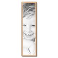 thumbnail image 2 of ArtToFrames 9x35" Gold And Stained Brown Picture Frame, Gold Wood Poster Frame, with Regular Acrylic and 2 (FBPL-4766), 2 of 7