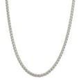thumbnail image 6 of 925 Sterling Silver 5mm Round Spiga Chain 18 Inch, 6 of 7