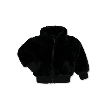 

Urban Republic Toddler Girl Faux Fur Bomber Jacket Sizes 2T-4T