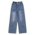 thumbnail image 3 of LWNYDPLSD Cute Baggy Jeans Cargo Pants for Girls 10-12 Kids Pants Youth Football Pants Girls Size 18/20 Clothes Little Girl Clothes Girls Clothes Size 7 Clothes for Tweens 12 Year Old Girl, 3 of 9