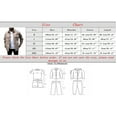 thumbnail image 3 of Vedolay Jackets for Men Long Sleeve Overcoats Hooded Coat with Pockets Clothes Khaki,XL, 3 of 5