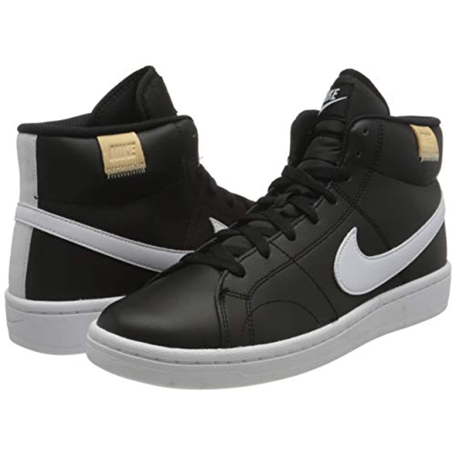 Men's Nike Court Royale 2 Mid Black/White-White Onyx (CQ9179 001) - 11 - image 5 of 6