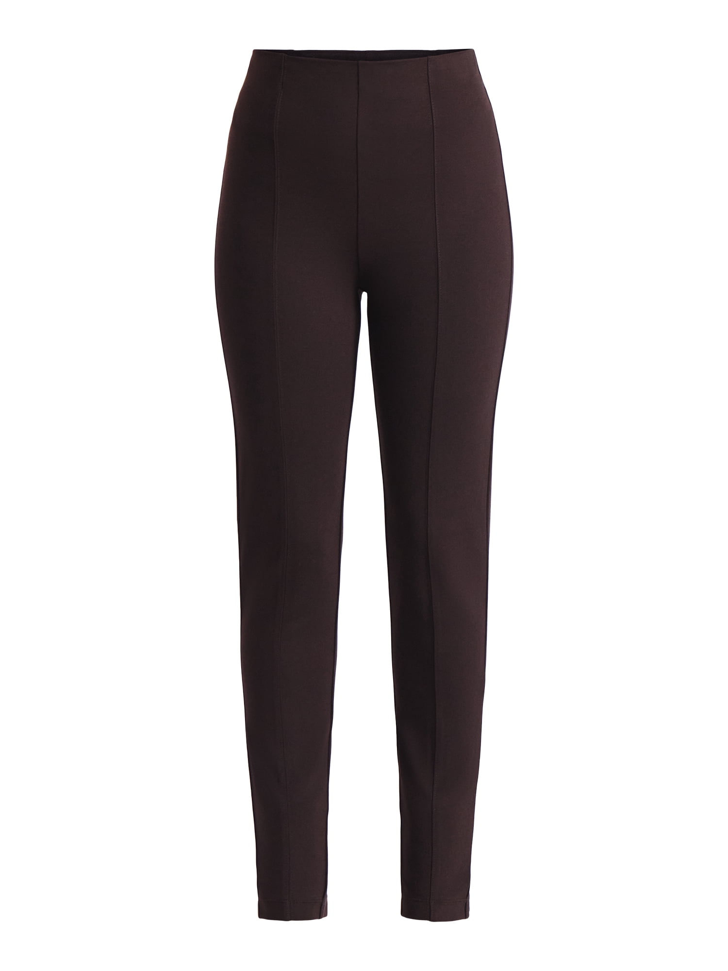 Time and Tru Women's Ponte Knit Skinny Pants, 29" Inseam, Sizes XS-XXL