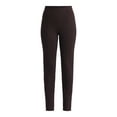 thumbnail image 5 of Time and Tru Women's Ponte Knit Skinny Pants, 29" Inseam, Sizes XS-XXL, 5 of 5