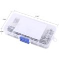 thumbnail image 3 of 160 Pcs M2 M2.5 M3 M4 M5 Rondelles en Acier Inoxydable 304 avec Boîte de Rangement, 3 of 9