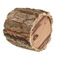 thumbnail image 5 of PINXOR 10068159 Bark-Shaped Brown Wood Rustic Plant Planter with Workmanship Details, 5 of 8