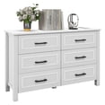 thumbnail image 6 of Uforic Dresser TV Stand,6 Drawer Dressers for Wooden Chest Storage Cabinet with Built-in Power Socket, 6 of 6