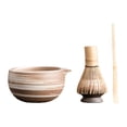 thumbnail image 4 of Japones Matcha Set Ceramic Matcha Bowl, Matcha Spoon, Bamboo Matcha Batch y soporte para utensilios de cocina y gadgets Sala de té Estilo H, 4 of 9