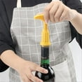 thumbnail image 4 of serony Red Wine Opener Handle Pressure Corkscrew Remover Handle Bottle Opener Pressure Plastic Kitchen Bar Party Wine Cork Puller Remover, 4 of 6