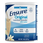 Ensure Original Nutrition Powder Shake Mix - Vanilla - 14.1 oz- Pack of 2