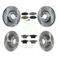 thumbnail image 1 of CMX Front Rear Disc Brake Rotors and Ceramic Pads Kit for Car Volkswagen Jetta Taos K8C-100739, 1 of 11
