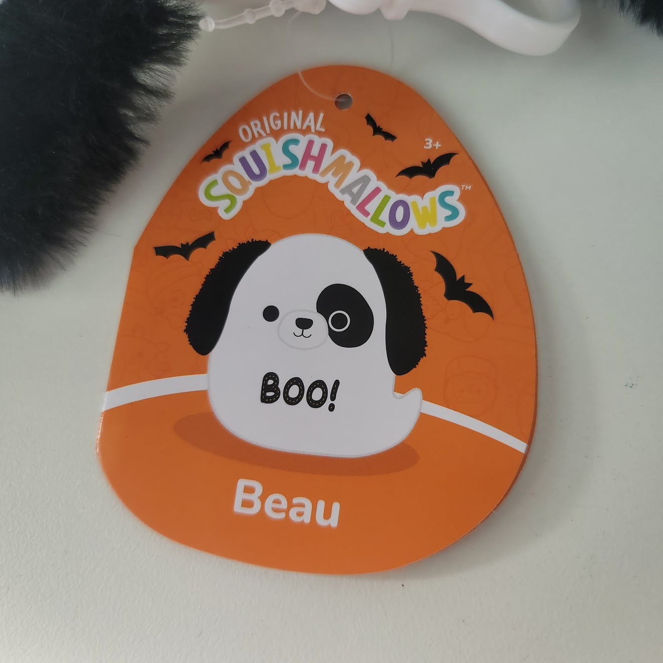 Squishmallows Official Kellytoys 3.5 Inch Beau the Ghost Dog
