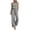 #03 Gray 【Pick Your Favorites & Stock Up】, variant on Women's Wide Leg Jumpsuit Pants, High Waisted Sleeveless with Pockets, Stretchy Flowy, Casual Daily Lounge Wear, | TOPLIU,Black M