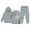 Gray, variant on LUOGENLI Girl Sweatshirt Size 6/7 Sweatshirt Girls Kids Boys Kids Hooded Tracksuit Unisex Two Piece Outfits Hoodie Sweatshirt Sweatpants Set Girls Sweatshirt Set with Pants Grey Size 6-7 Years
