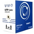 thumbnail image 1 of Cable Ethernet VIVO CABLE-V004 Cat6 23 AWG 305 m gris, 1 of 9
