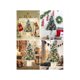 thumbnail image 3 of 3 ft fiber optic light-style artificial christmas tree set of 2, 78 LED lights, 8-mode battery box, red berry decorations, easy installation para holidays, 3 of 8