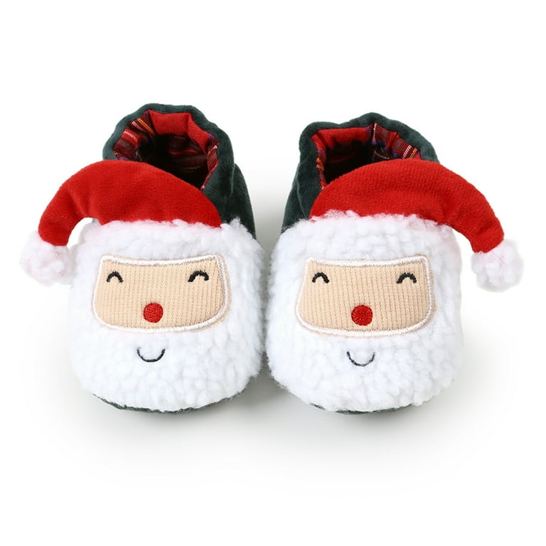 Baby santa outlet slippers