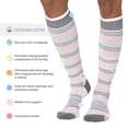 thumbnail image 5 of MUK LUKS Women's 4 Pack Cotton Compression Socks, 5 of 5