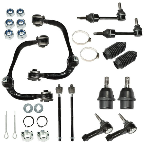 For 2004 2005 Ford F-150 4WD Upper Control Arm Tierod Ball Joint Sway Bar Links