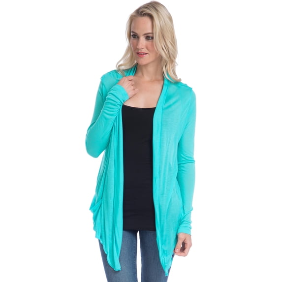 Semi-sheer Cardigan Cover-up with Pockets