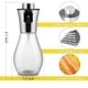 thumbnail image 2 of Pulverizador de aceite 200 ml Pulverizador de aceite/vinagre premium hecho de acero inoxidable y vidrio Pulverizador de aceite para cocinar, barbacoas, parrilladas, pastas, ensaladas, hornear y asar, 2 of 7