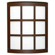 Besa Lighting Moto 13 Grid Outdoor Wall Sconce