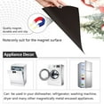 thumbnail image 2 of ALAZA Christmas Santa Claus Dishwasher Magnet Cover Xmas Reindeer Magnetic Sticker 23"x26", 2 of 6