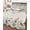 Sage Green, variant on Full Size Quilt Bedding Set, Blue Grey Eucalyptus Reversible Summer Quilt 3 Pieces, Farmhouse Weeping Leaves on Linen Lightweight Bedspreads Coverlets with 2 Pillow Shams for All Seasons