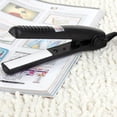 thumbnail image 4 of Mini alisador de pelo plancha plana rizador placas de turmalina de cerámica (negro) Tmvgtek Cuidado Belleza, 4 of 6