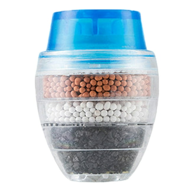Water Filter Purifier Kitchen Tap Filtration Activated Fluoride Heavy Metals Hard Water Softener Water Tap Filter Outdoor Stainless Faucet