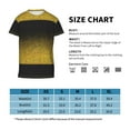thumbnail image 2 of Wukai Gold Glitter Gradient Youth Unisex Short Sleeve T-Shirt for Boys, Girls, Teens, and Kids-X-Small, 2 of 7